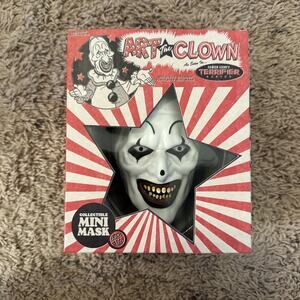 Art The Clown Terrifier By Fright Rags Collectible Mini Mask NEW
